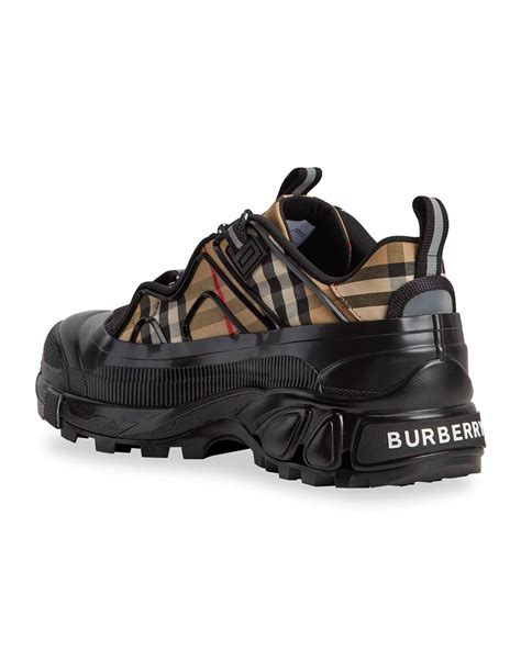 burberry arthur check sneakers